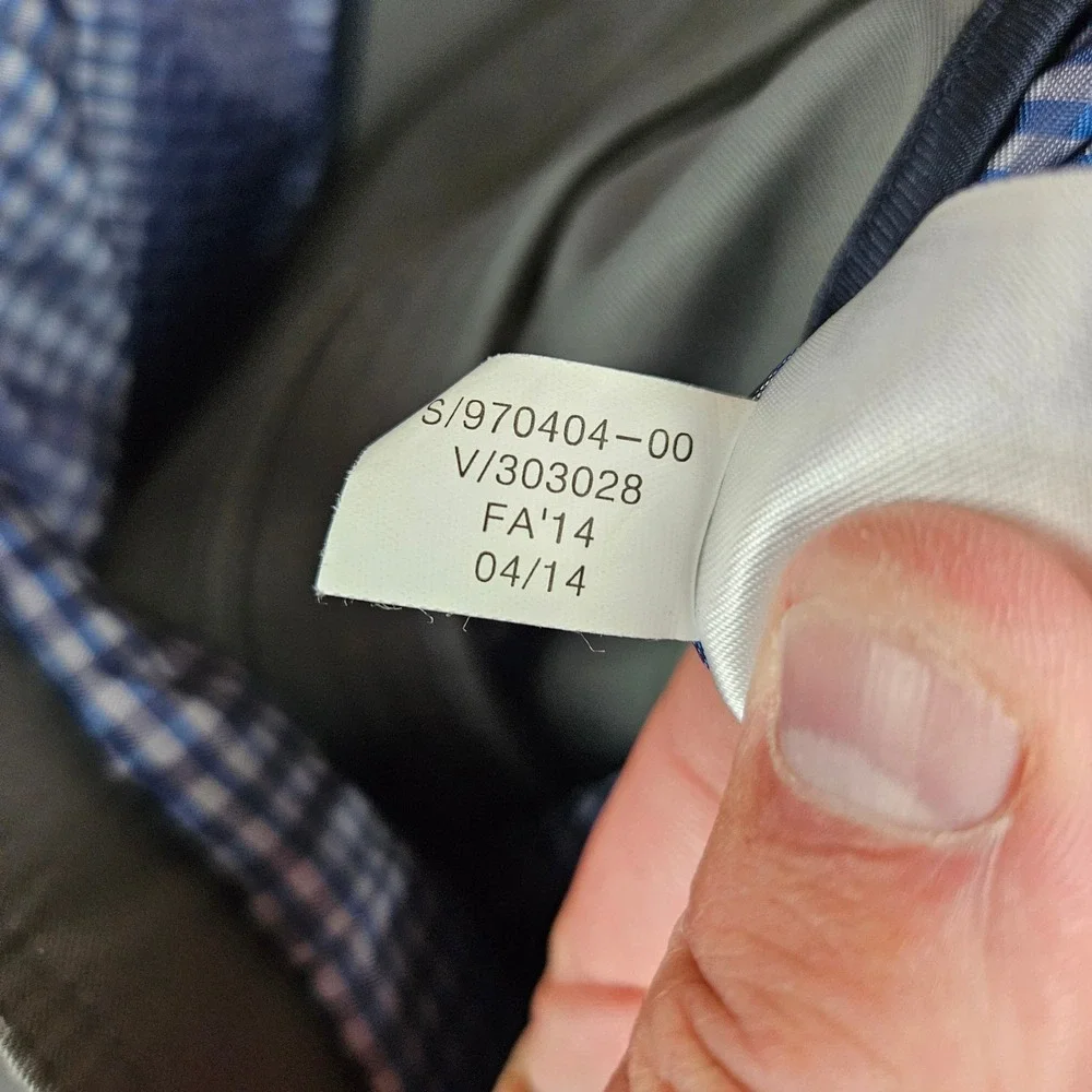 Banana Republic Mens Harrington Jacket Large Sage Green Full Zip Utility Coat‎